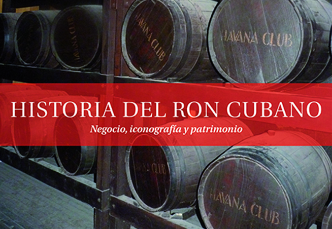 Gráfico Gabinete diseño editorial historia del ron cubano 1